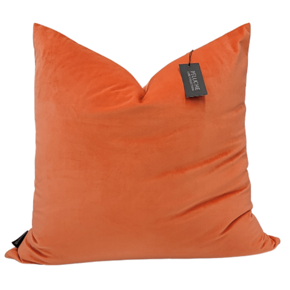 "Tropicana" Mango orange decorative pillow cover