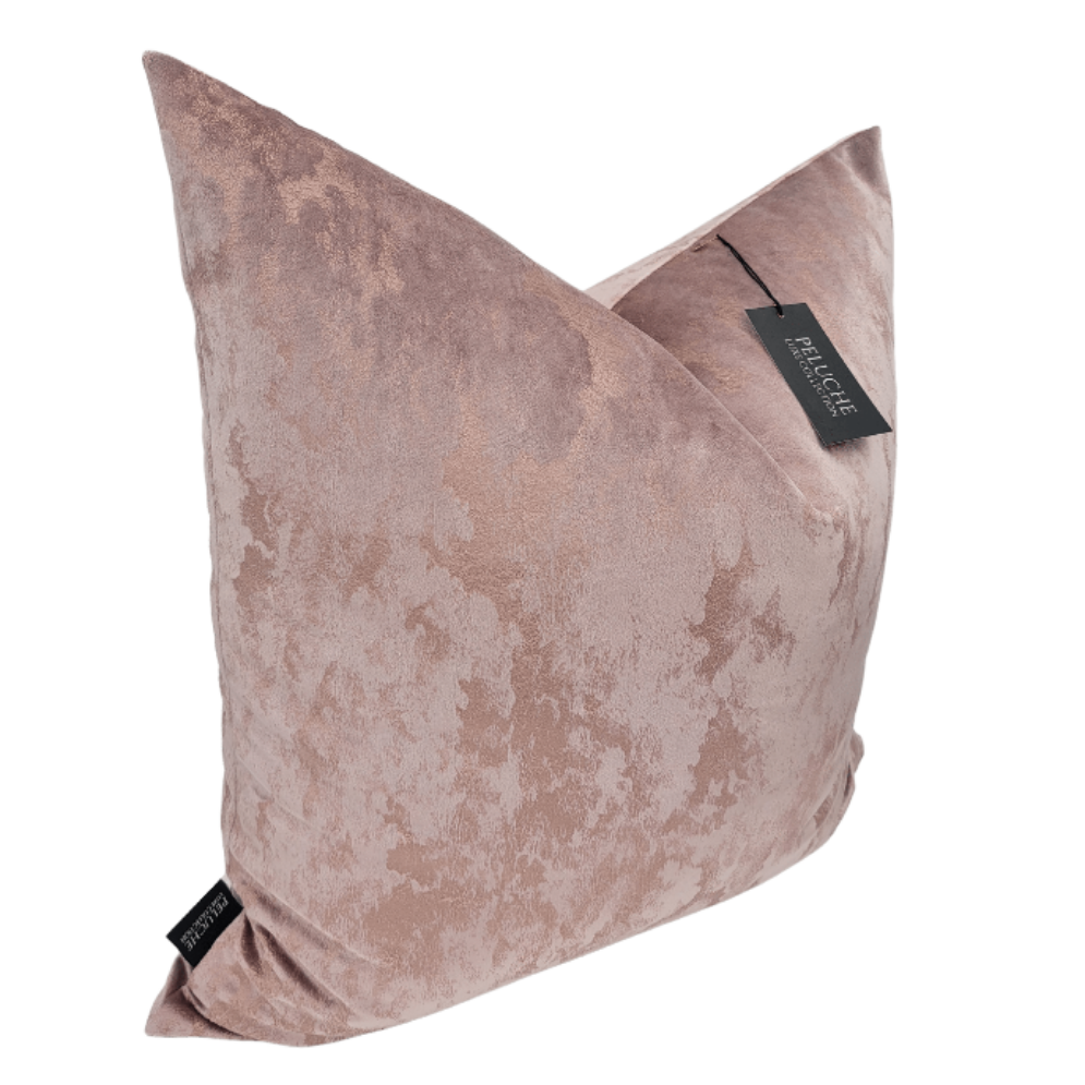 "CLOUDY BLUSH" DECORATIVE PILLOW"