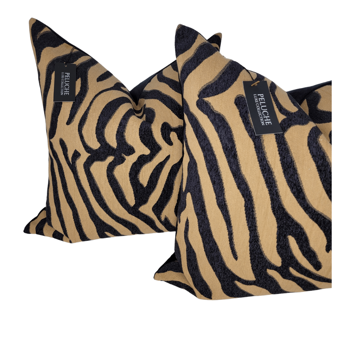 "ZEEBRA" Exotic animal print pillow cover