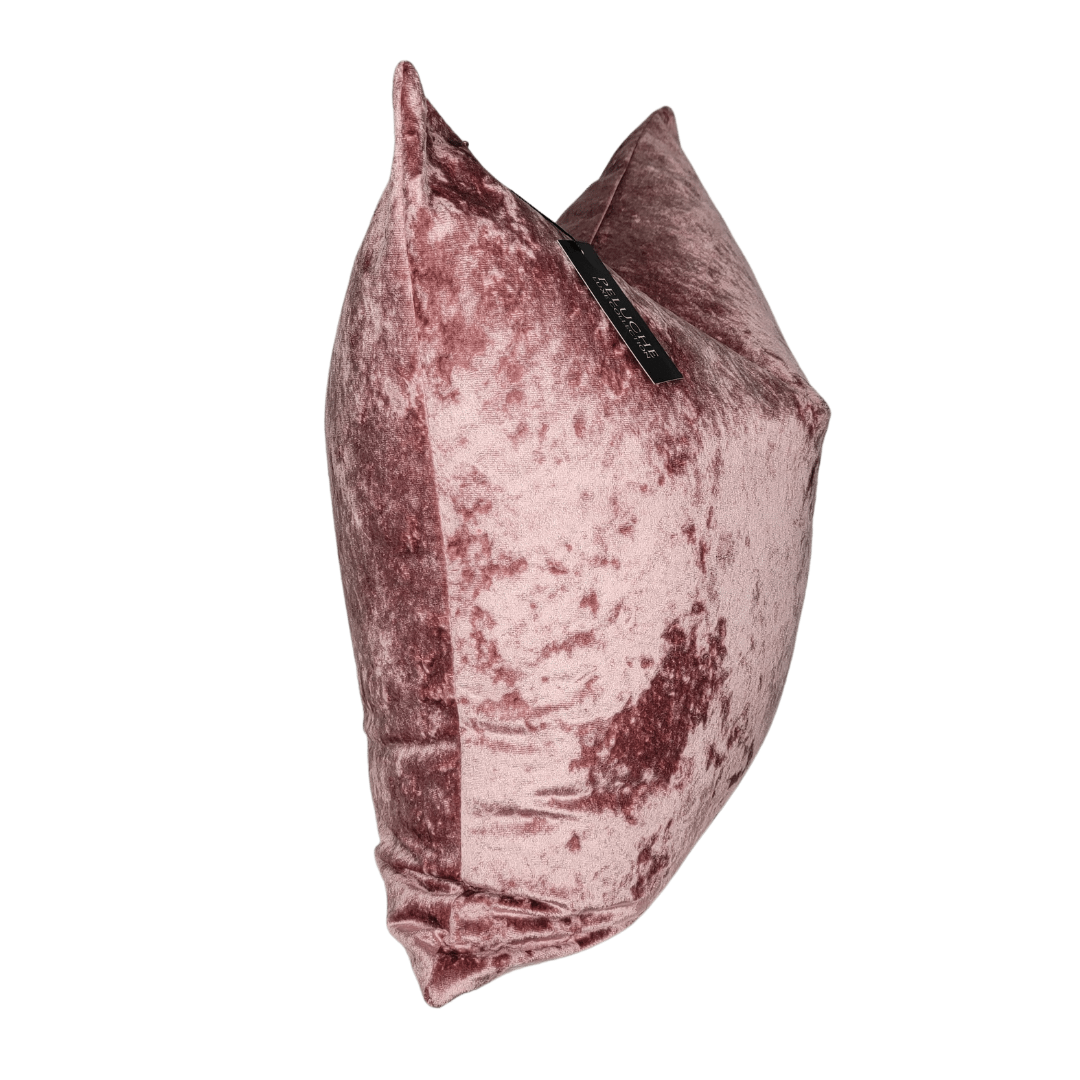 Pressure Velvet Throw Pillow Cover, Decorative Pink Pillow Cases