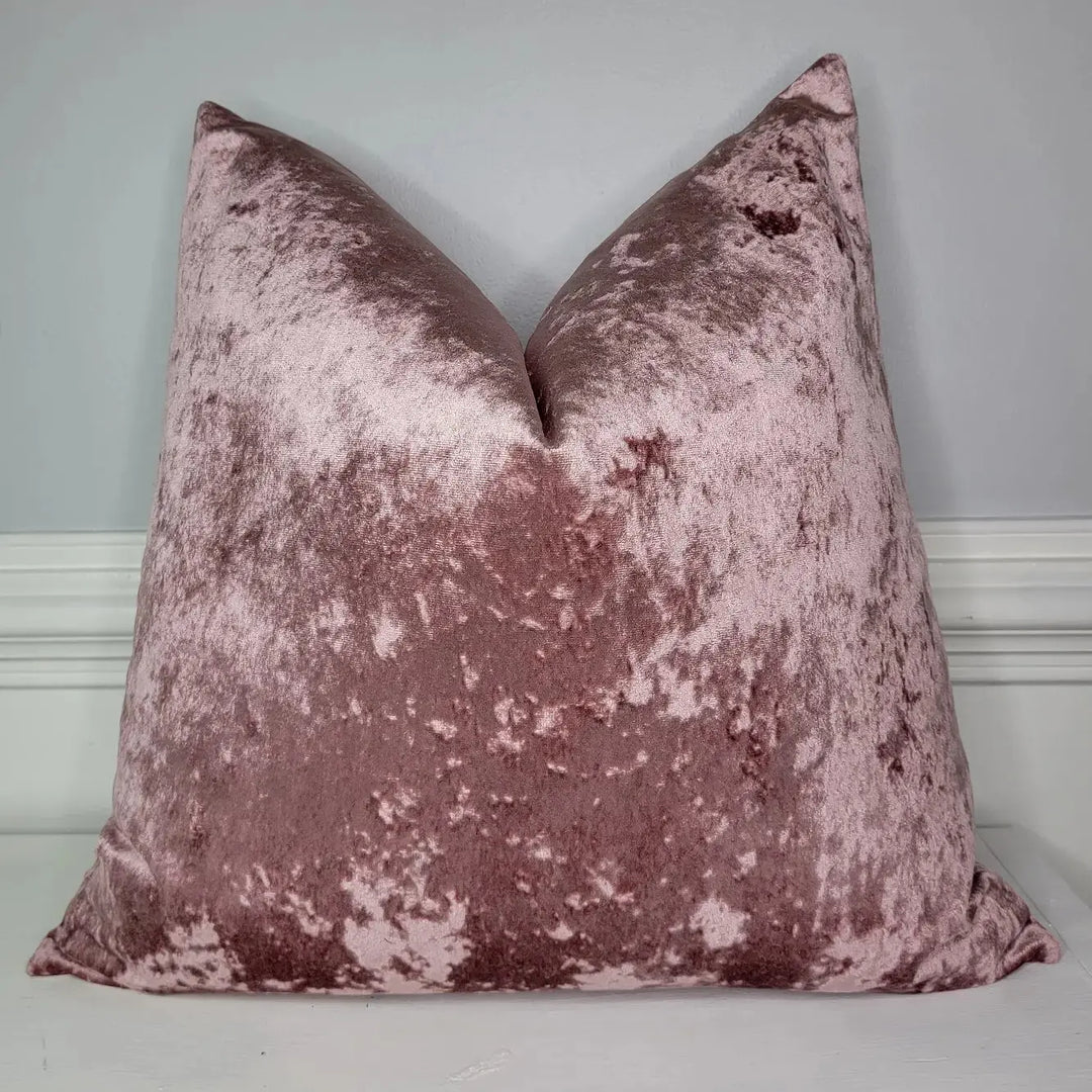 Pressure Velvet Throw Pillow Cover, Decorative Pink Pillow Cases