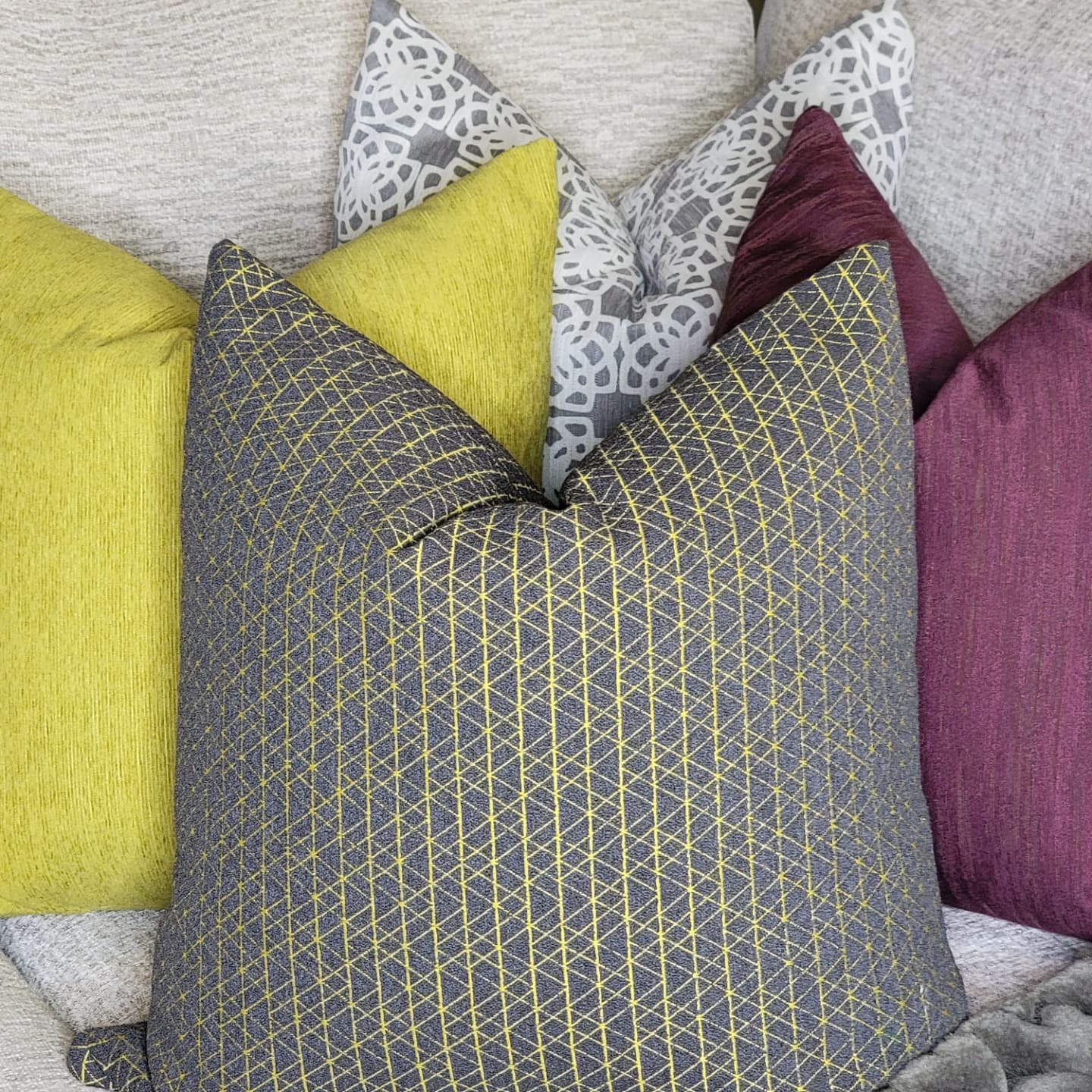 Burgundy Pillow Cases 